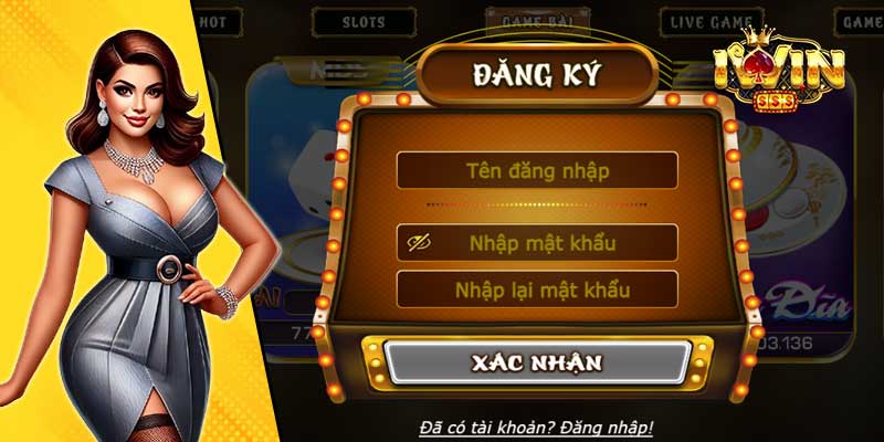 Cách thức đăng ký cổng game iWin68